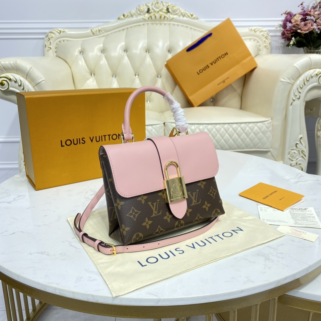 Louis Vuitton LOCKY BB Shoudler Bag M44080 Rose Poudr